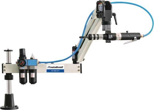 Produktbild Stürmer - Metallkraft Pneumatische Gewindeschneidmaschine GS 1000-12 P Aktions-Set inkl. Unterbau