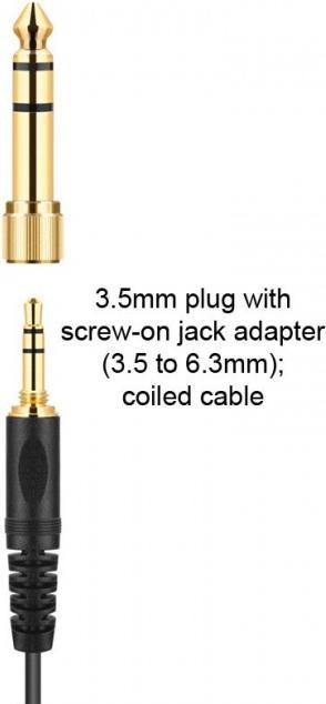 Immagine prodotto Sennheiser Kbl - HD 25-C-Ii (3m, Jack da 3.5mm, HD 25-C II)