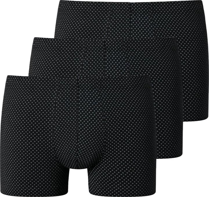 Schiesser 3er Pack Cotton Casual Organic Cotton Retro Short / Pant
