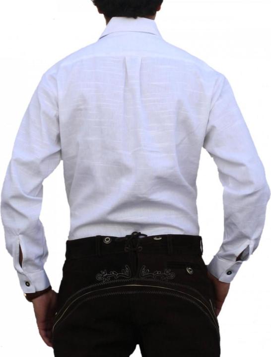 Immagine prodotto German Wear Camicia tradizionale per lederhosen/Oktoberfest in cotone 100%. (L)