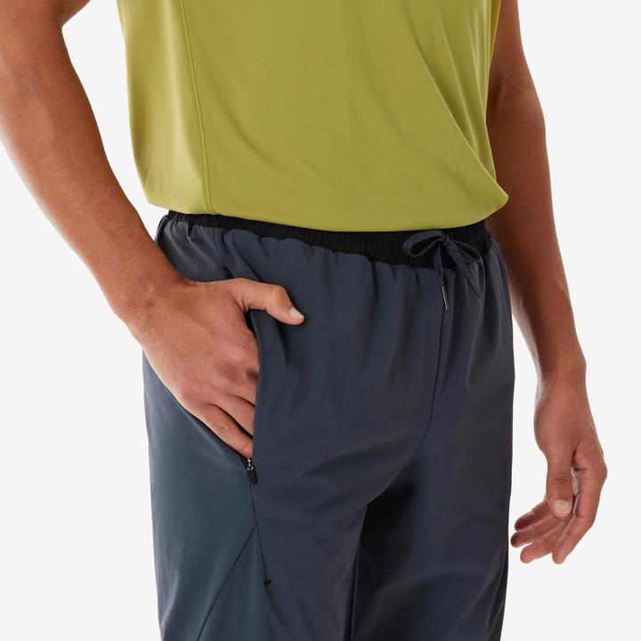 Actual product image Quechua Wanderhose Herren - MH500 Light grau (Frequency band 38 (2600 MHz))