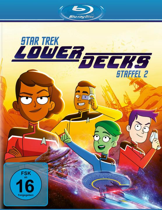 Actual product image Star Trek Lower Decks Season 2 - BR (Blu-ray, 2022, French, English)