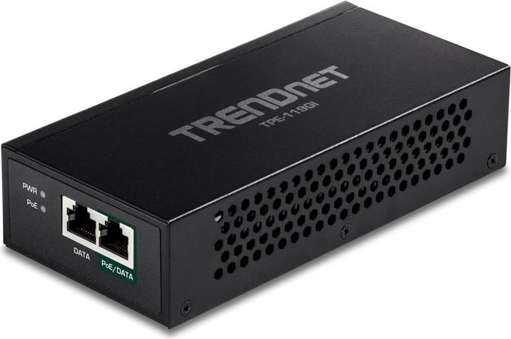 Produktbild Trendnet TPE-119GI - Power Injector - 90 Watt (802.3at (PoE+), UPOE, 95 W)