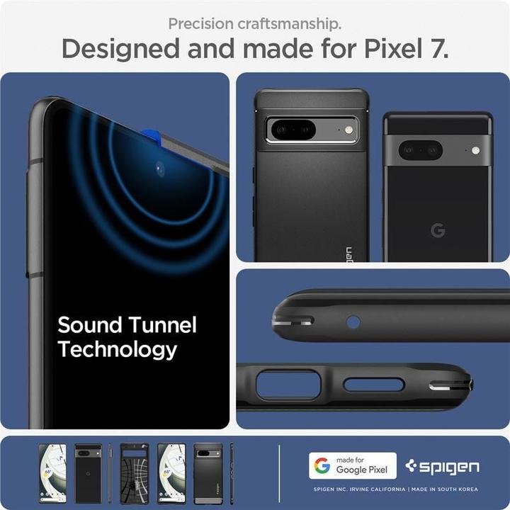 Image du produit Spigen Rugged Armor Case pour Google Pixel 7 - noir mat (Google Pixel 7)