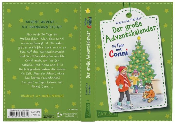 Nährwerte und Zutaten Meine Freundin Conni - Der grosse Adventskalender