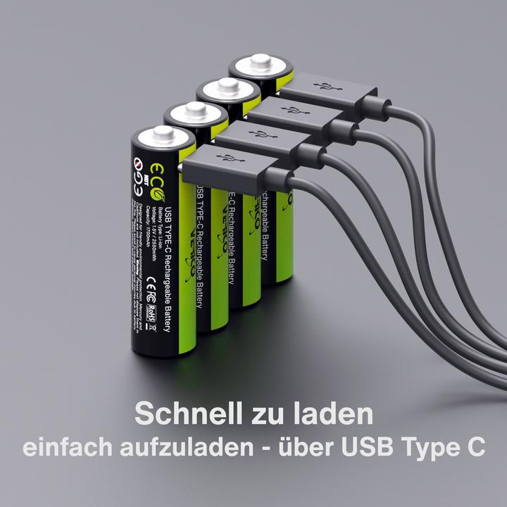 Actual product image Verico LoopEnergy AA (4 pcs., AA, 1700 mAh)