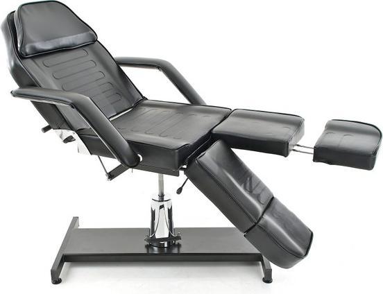 Actual product image Swisshandel24 Split hydraulic beauty couch, black