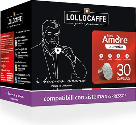 Produktbild Lollo Caffè Kaffeekapseln Classico Nespresso* Kompatibel (30 Kapseln) (30 x Port.)