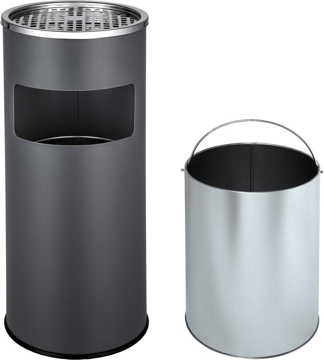 Actual product image tectake Stand-up ashtray
