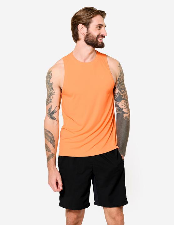 Domyos Tank Top Herren atmungsaktiv - orange (3XL)