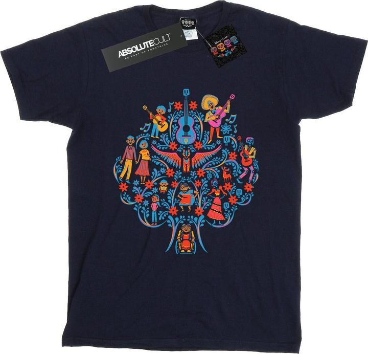 Immagine prodotto Disney Coco Tree Pattern Maglietta Ampia Donna (S)