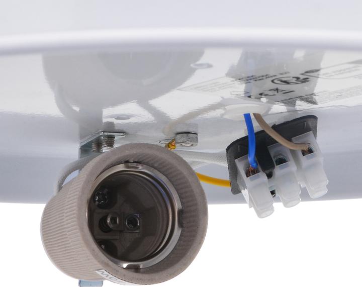 Produktbild VidaXL Deckenleuchte mit sternenförmigem Lampenschirm Grau Ø 30 cm Stoff E27 (E27)