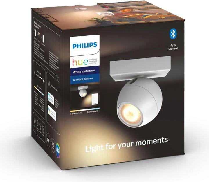 Produktbild Philips Hue White Ambiance Buckram (350 lm, GU10)