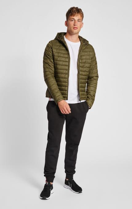 Actual product image hummel Red Quilted Hood Jacket (S)