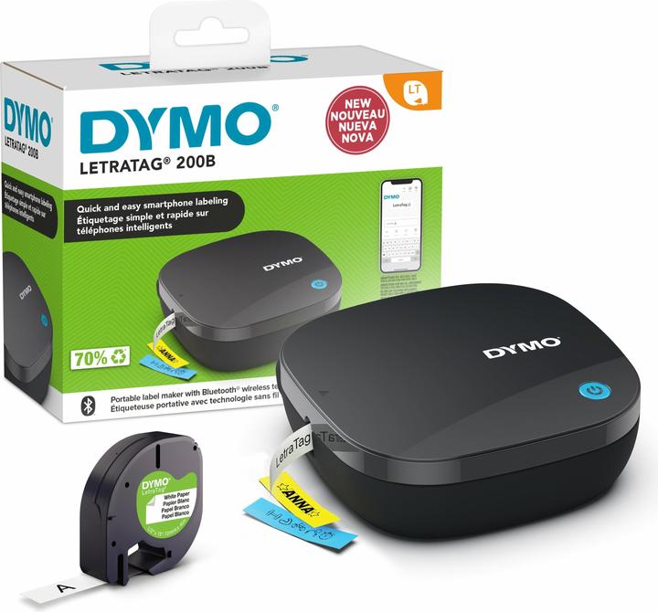 Produktbild Dymo LetraTag LT-200 B