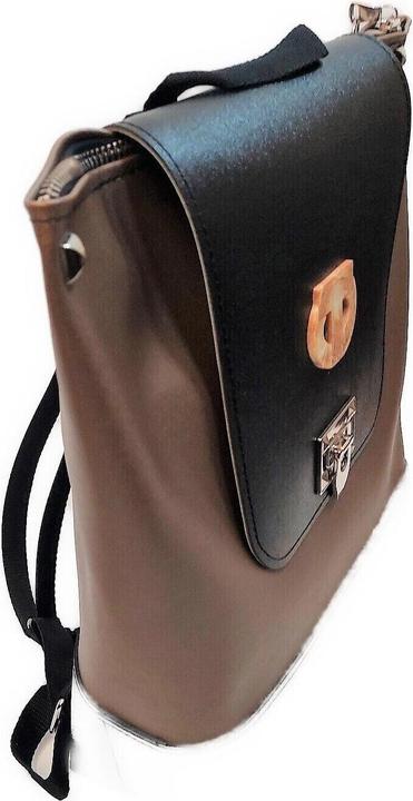 Tooitaly Fashion Rucksack Upcycling aus recycelten PET-Flaschen aus dem Meer No.25 Hand Made in Ital