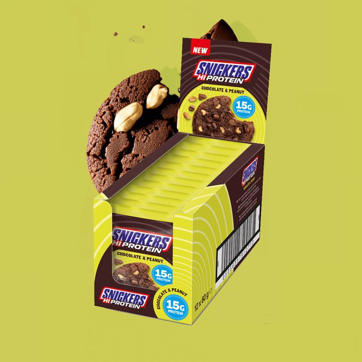 Produktbild Mars Snickers Hi Protein (Schokolade und Erdnüsse, 12 Stk., 720 g)