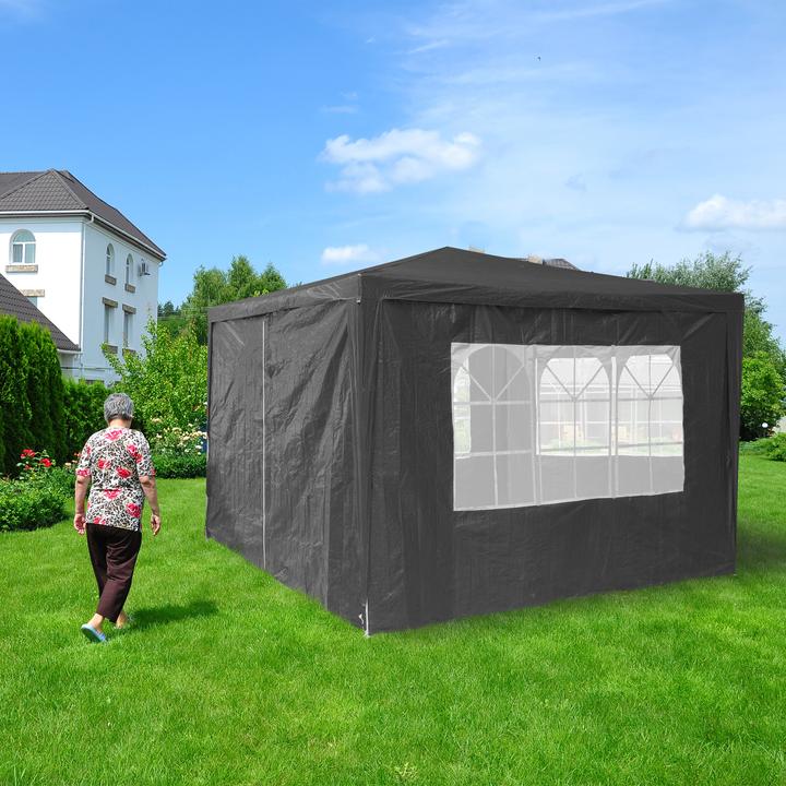 Actual product image Relaxdays Gazebo side-panels (10 cm, 300 cm)