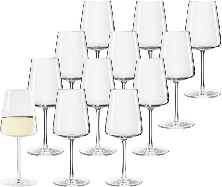Stölzle Weissweingläser Power (40 cl, 12 Gläser, Weissweingläser)