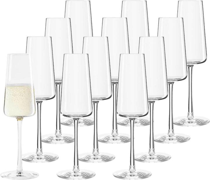 Stölzle Champagnergläser Power (24 cl, 12 Gläser, Sektgläser)