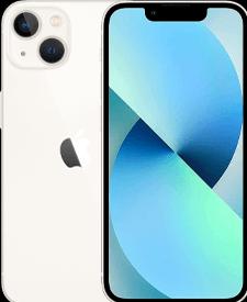 Productafbeelding Forza Refurbished iPhone 13 128 GB Wit Gereviseerd (128 GB, Wit, 6.10", 12 Mpx, SIM + eSIM, B / Zeer goed)