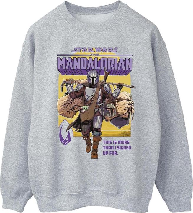 Produktbild Star Wars The Mandalorian More Than I Signed Up For Sweatshirt (XL)