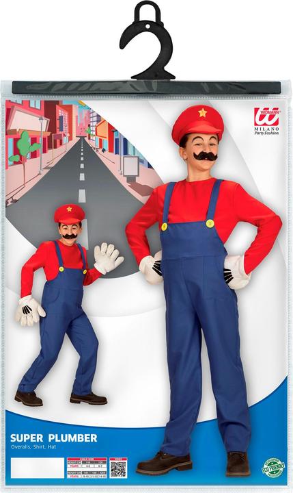 Actual product image Widmann Super plumber (164)