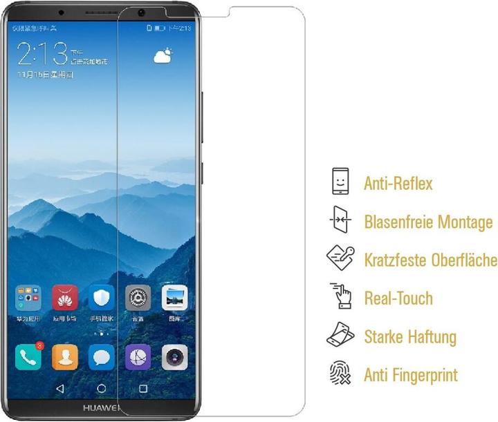 Actual product image Protectorking 6x Panzerfolie Anti-Shock matt entspiegelt (6 Piece, Mate 10 Pro)