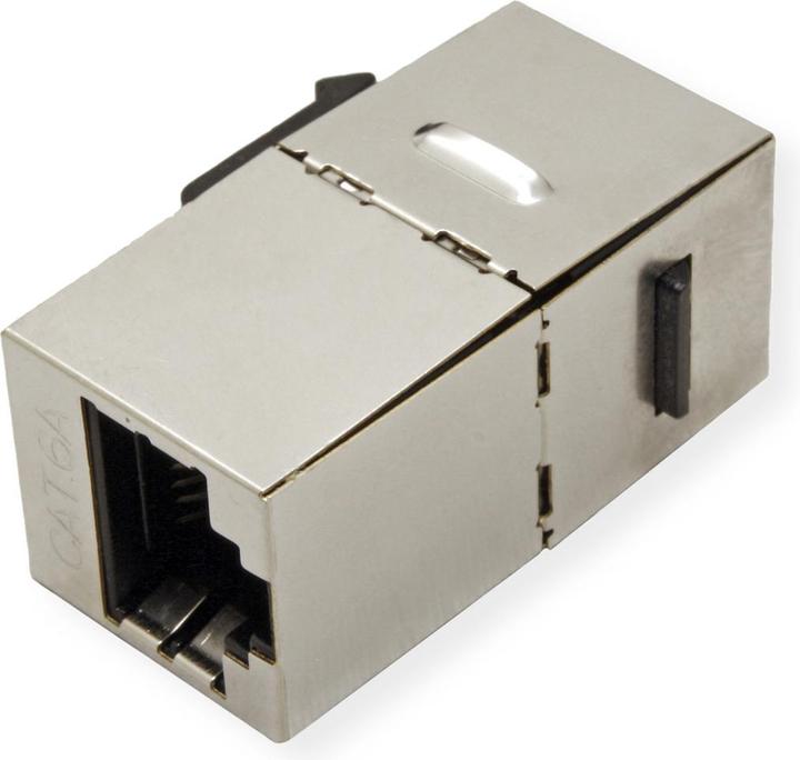 Produktbild Value RJ-45 Kupplung, Keystone, geschirmt, Kat. 6A (Keystone Modul)
