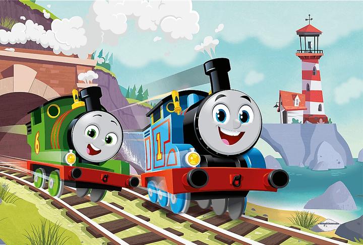 Actual product image Ravensburger Puzzle 24 Maxi Tomek and Percy with Thomas and his friends (24 pieces)