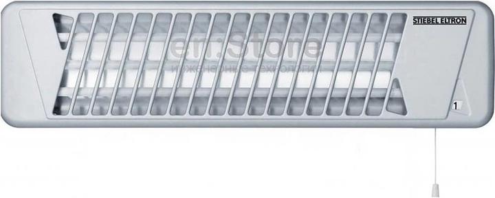 Actual product image Stiebel Eltron IW 120 infrared quartz heater, 1.2 kW, TÜV/GS tested, white, without plug, 230V (1200 W)