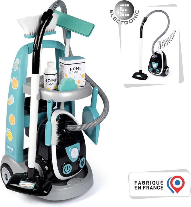 Produktbild Smoby Cleaning Trolley + Vacuum Cleaner