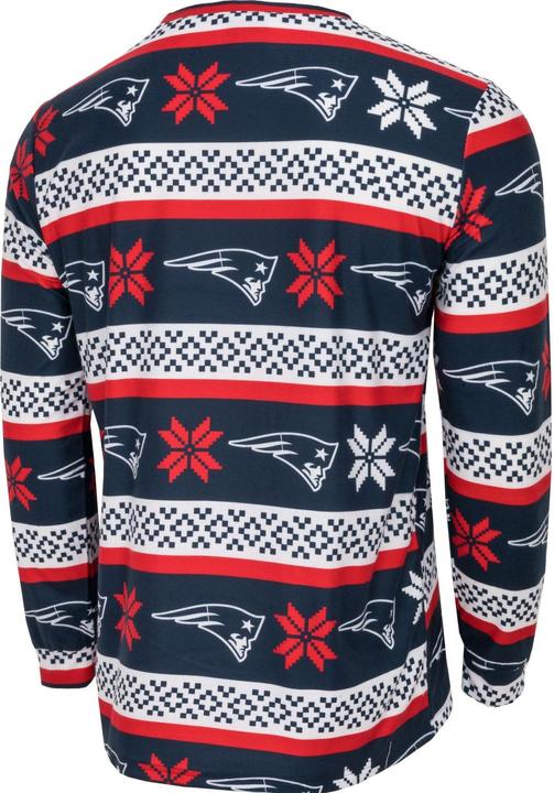 Produktbild Foco NFL Winter XMAS Pyjama Schlafanzug New England Patriots - M (M)