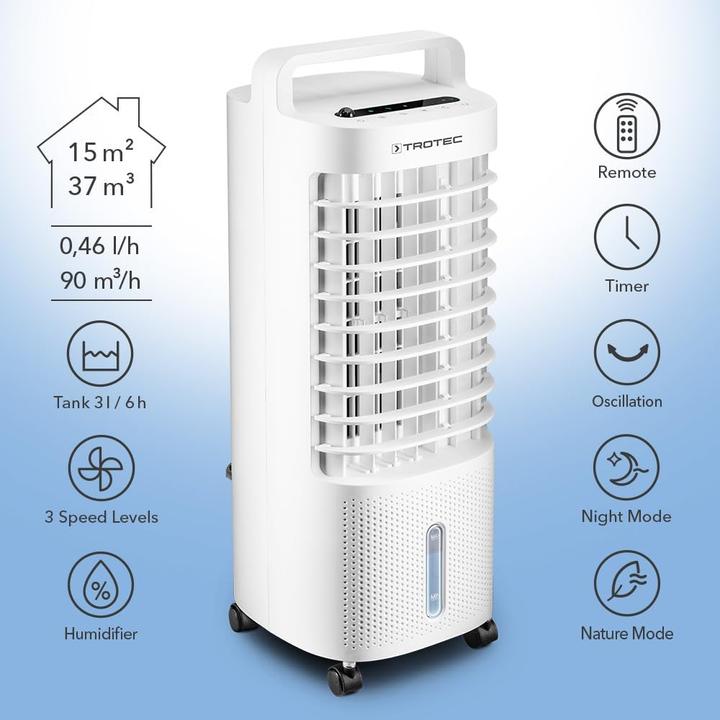 Immagine prodotto Trotec Raffreddatore d'aria PAE 11 (15 m²)