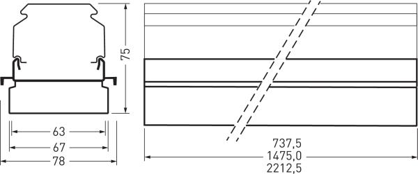 Image du produit Trilux Support d'appareils à LED (4200 lm)