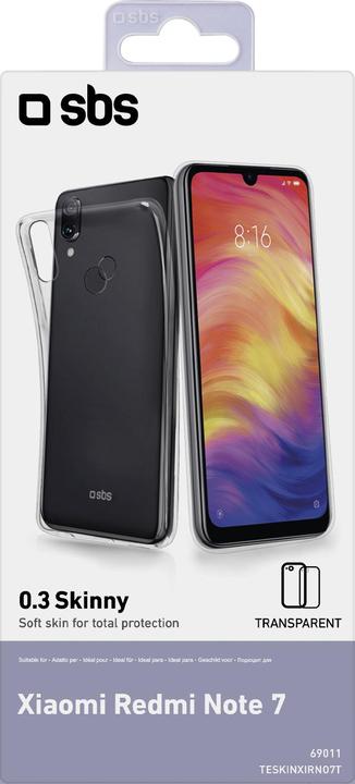 Produktbild SBS Schutzhülle (Xiaomi Redmi Note 7)