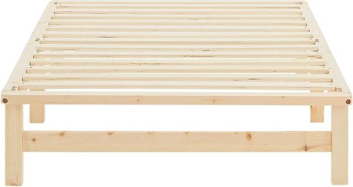 Produktbild Homestyle4u Palettenbett mit Lattenrost (100 x 200 cm)