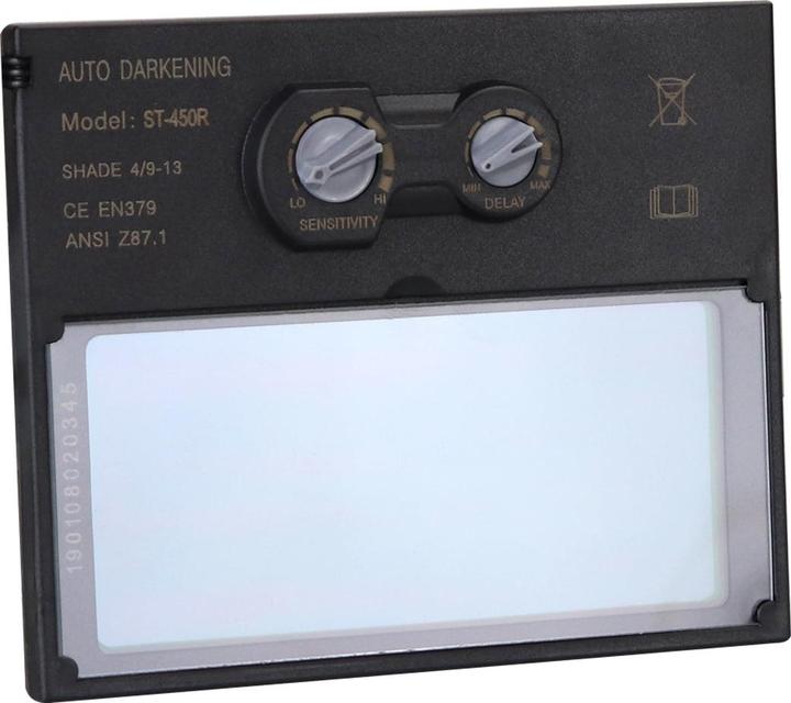 Produktbild Stahlwerk Vollautomatik Schweisshelm ST-450R schwarz mit 5 Ersatzscheiben