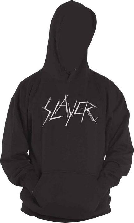 Universal Textiles Unisex Adult Scratch Logo Pullover Hoodie