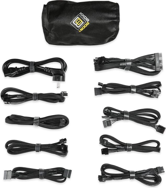 Produktbild CSL 1000 Watt BoostBoxx Power Boost, Full-Modular, 92% Effizienz, 80 Plus Platinum zertifiziert (1000 W)