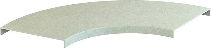 Immagine prodotto Niedax NIE KKBD 100 Copertura in PRFV per curva a 90, grande W=100mm, grigio ghiaia