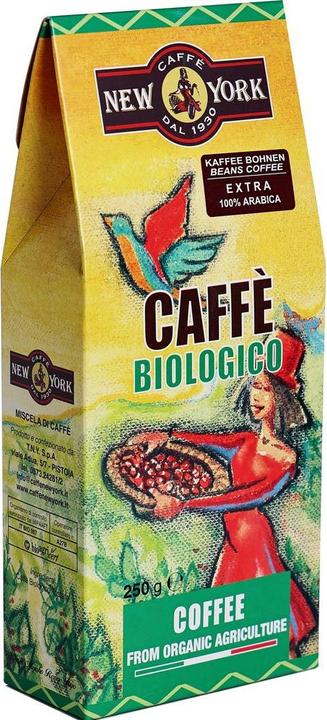 Actual product image Caffé New York Biologico (250 g, Medium roast)