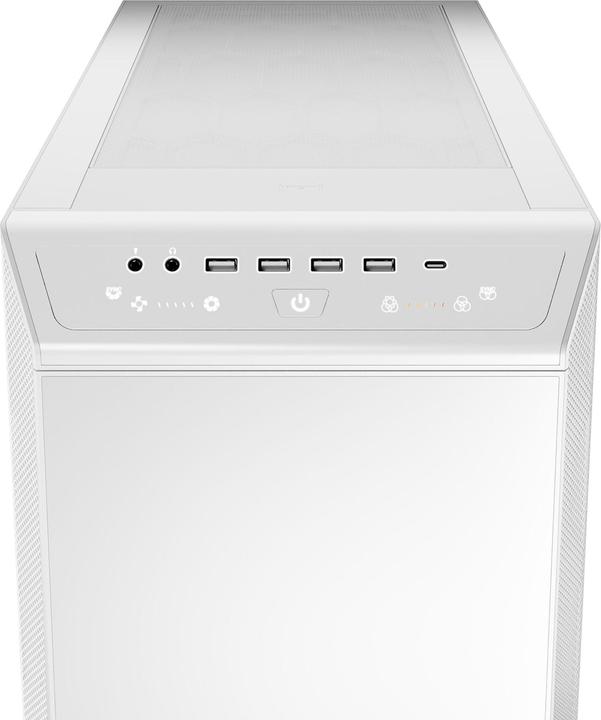 Actual product image be quiet! DARK BASE PRO 901 White (XL-ATX, mATX, Mini-ATX, ATX)