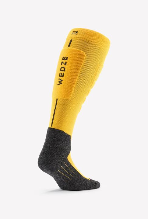 Immagine prodotto Wedze Calzini da sci e da snowboard per adulti - 100 giallo/nero (39, 42)