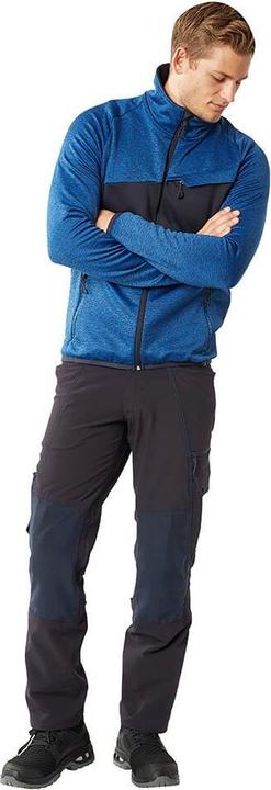 Actual product image Mascot Micro fleece jacket Customised 22503 black-blue size XL (XL)