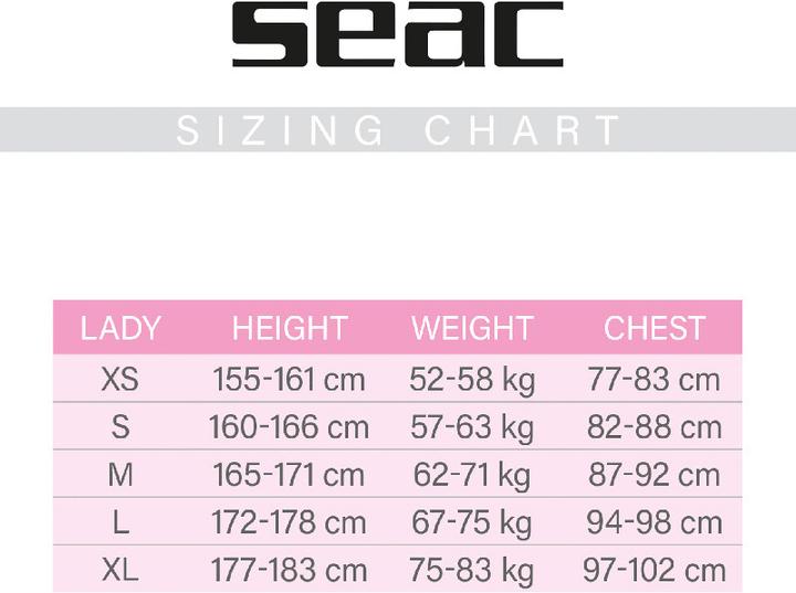 Immagine prodotto Seac Gilet Intimo Donna 2,5 mm (2,5 mm, M)
