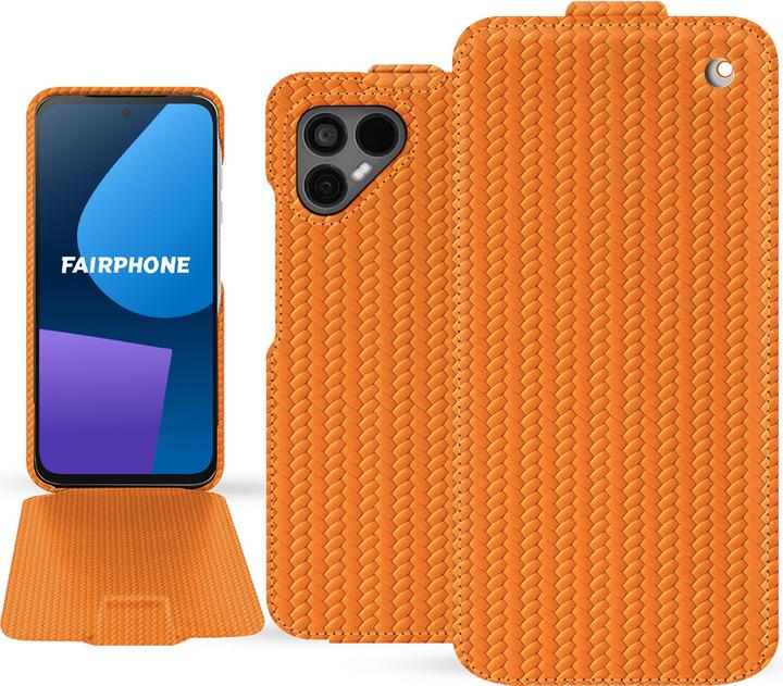 Actual product image Noreve Vertical leather shell (OnePlus 5)