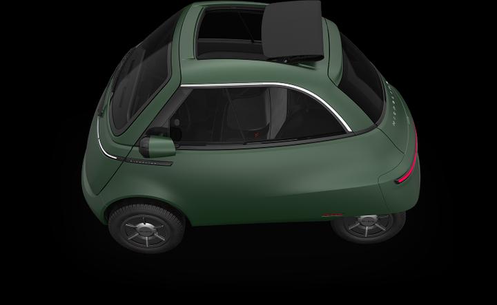 Produktbild Microlino Mid Range London Green (Elektro, 17 PS)
