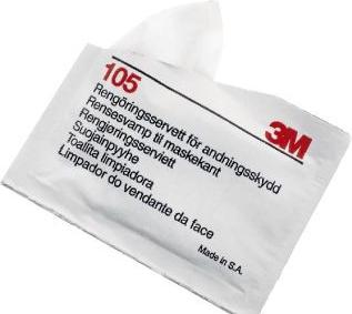 Produktbild 3M Reinigungstüch 105 für Makenkörper (Keine offizielle Schutzklasse, 40 x)