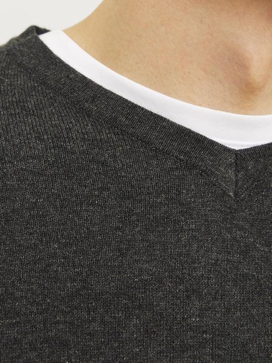 Actual product image Jack & Jones Pullover Strickpullover mit V-Ausschnitt JJEEMIL KNIT V-NECK - 5060 (M)